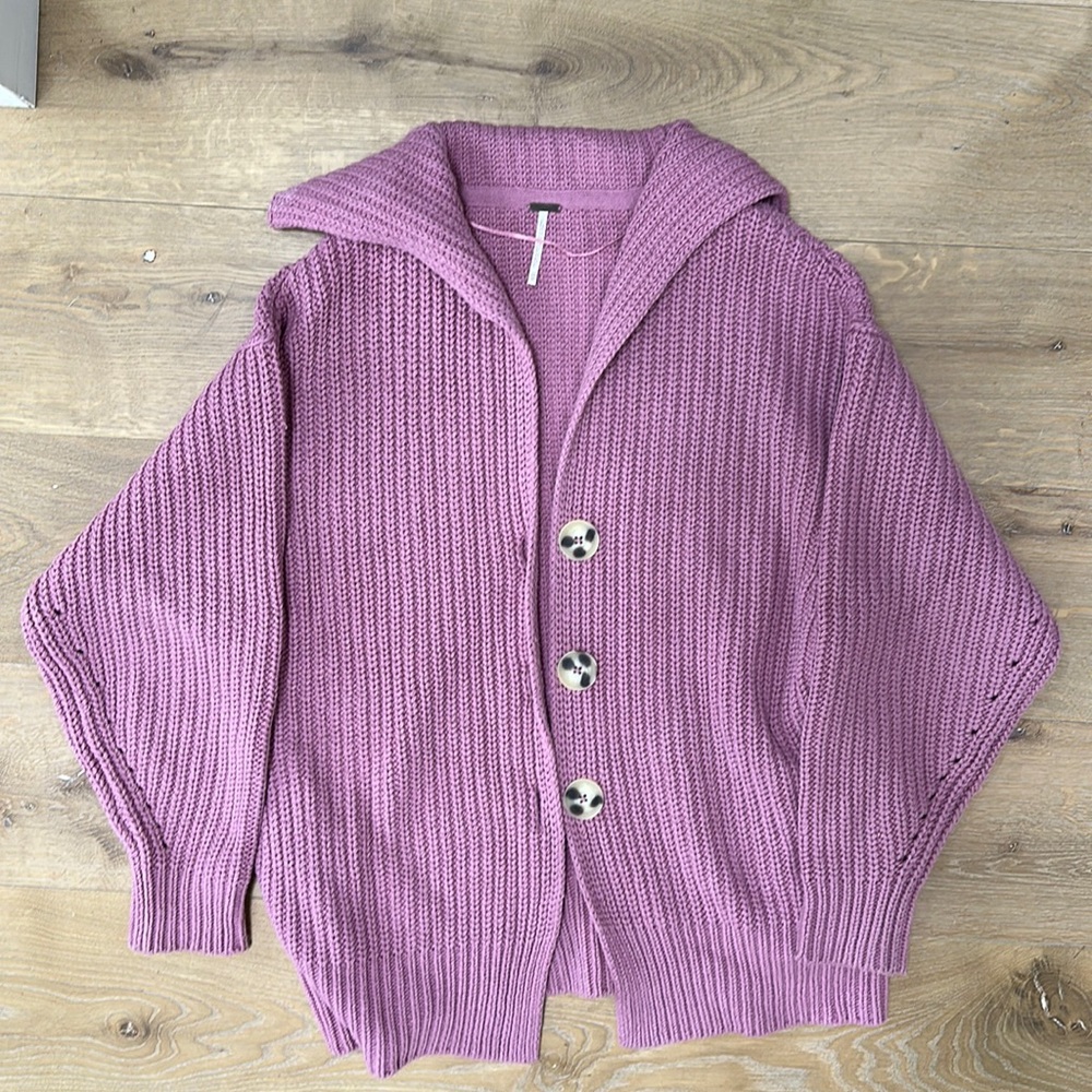 Free People swim too deep cardigan